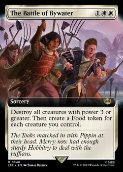 MTG The Battle of Bywater Extended Art ** The Lord of the Rings ** English - Image 1