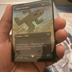 Jumbo Cactuar (Borderless) Final Fantasy Foil - Image 3