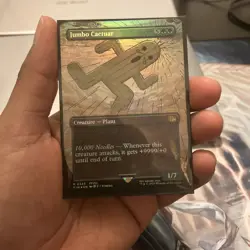Jumbo Cactuar (Borderless) Final Fantasy Foil - Image 4