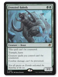Frenzied Baloth 183 Promo Pack: Edge of Eternities NM Normal MTG - Image 1