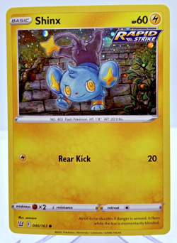 Pokemon TCG Shinx - (Cosmos Holo) Battle Styles 046/163 NEAR MINT - Image 1