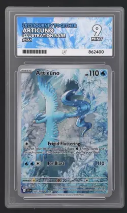 Pokemon 2025 - Articuno - Journey Together - 161/159 - Illustration Rare Ace 9 - Image 1