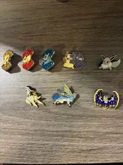 Pokemon Tcg Pins Lot - Image 1