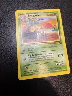 1999 Pokemon Exeggutor Jungle 1st Edition 35/64 LP/MP - Image 2