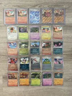 Pokemon Ascended hero’s 25 Card Lot (2 Promos,1 Full Art,EX’s,Rev Holo,Holo) 🔥 - Image 1