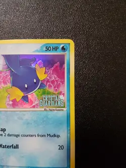 Mudkip 58/100 Reverse Holo Common Stamped NM | Pokemon Ex Crystal Guardians 2006 - Image 5