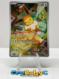 Pokemon Eevee SVP173 Scarlet & Violet Black Star Promo - Image 1