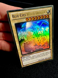 🔥YUGIOH • BLUE-EYES WHITE DRAGON • GHOST RARE • GLD5-EN001 • MISPRINT • NM🔥 - Image 5