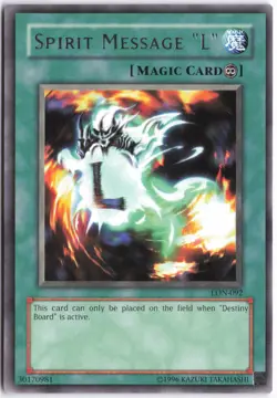 Yugioh - Spirit Message "L" LON-092 Unlimited - Labyrinth of Nightmare - Image 1