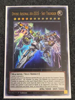 Divine Arsenal AA-ZEUS - Sky Thunder MP21-EN195 1st Ultra Rare NM Yu-Gi-Oh! - Image 1