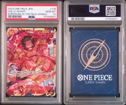 PSA 10 Roger SEC OP09-118 Emperors in the New World ONE PIECE Japanese Set of 2 - Image 2