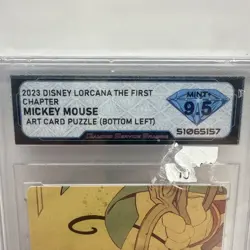 Mint+ 9.5 2023 Disney Lorcana The First Chapter Mickey Mouse Puzzle Bottom Left - Image 2