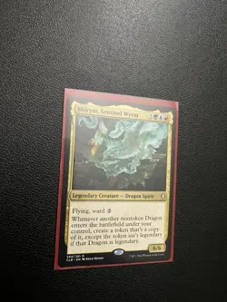 Magic the Gathering Miirym Sentinel Wyrm Card Near Mint Condition - Image 2