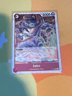 One Piece Card Game - Sabo P-044 P HOLO (PRB02) - Image 1