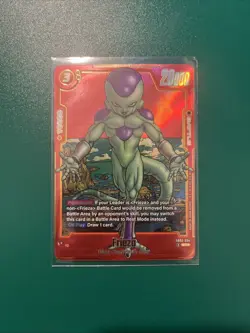 Dragon Ball Super Card Game – Frieza SB02-054 SR | Red Foil Alt Art - Image 2