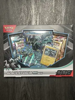 Pokemon Black Kyurem EX Box 4 Booster Packs - Image 1