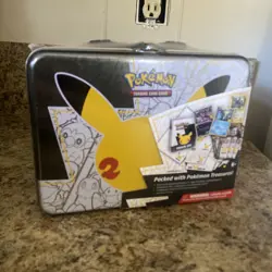 Pokemon Collector's Chest 25th Anniversary 2021 NEW SEALED 6 Booster Packs 820650809415 - Image 1