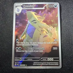2023 Tyranitar Pokemon SV Paldea Evolved #222/193 Holo - Image 1