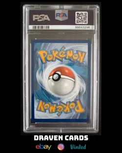 2023 Pokemon Mew 151 ITA Ivysaur ex 167/165 Illustration Rare PSA 9 - Image 2