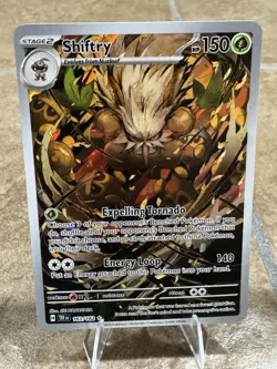 Shiftry Illustration Rare Pokemon Scarlet & Violet: Temporal Forces TEF #163 - Image 1