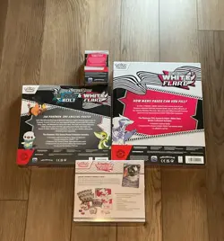 Pokemon White Flare Lot With Binder, Unova Collection, ETB and Booster Bundle - Image 2