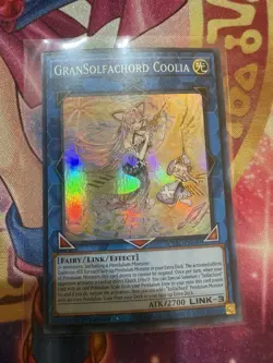Yugioh! GranSolfachord Coolia - 1st ed Super Rare - CYAC-EN049 - NM - Image 1