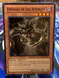 Emissary of the Afterlife LCYW-EN255 Yu-Gi-Oh Legendary Unlimited Edition - Image 1