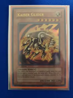 Yugioh Kaiser Glider DCR-051 Dark Crisis 1st Edition Ultra Rare Asian English NM - Image 1