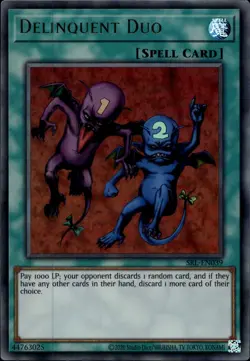 Delinquent Duo 25th Ann. Ultra Rare SRL-EN039 Yu-Gi-Oh! - Image 1