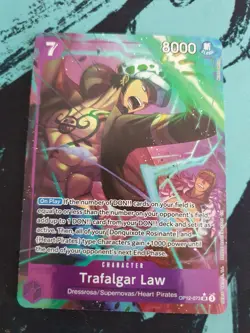 Trafalgar Law 'Alt/Art' OP12-073 SR ONE-PIECE! - Image 1