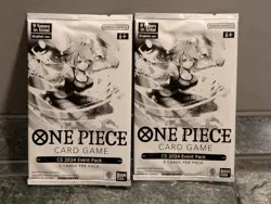2x One Piece TCG CS 2024 Event Pack ENGLISH SEALED - Image 1