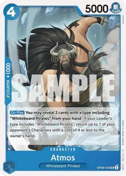 One Piece Atmos (OP08-040/170) OP08 Two Legends LP - Image 1