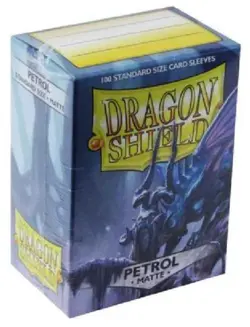 Dragon Shield Standard Size Card matte Sleeves Petrol Magic Pokemon 100ct box - Image 1