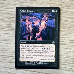 Cabal Ritual 2002 Torment Black Common Instant MTG NM AZ1 - Image 1