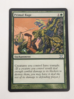 MTG Primal Rage Tenth Edition X #286/383 Regular Uncommon LP - Image 1