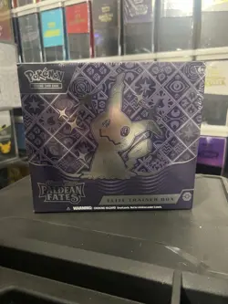 Pokemon TCG ETB Paldean Fates Elite Trainer Box New Sealed - Image 1