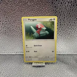 Porygon (155) Common SM - Unbroken Bonds 155/214 NM Pokemon TCG - Image 1