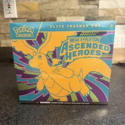 Pokemon Mega Evolution Ascended Heroes Elite Trainer Box factory sealed etb - Image 1