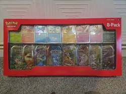 Pokemon TCG Prismatic Evolutions Costco 8-pack Mini Tins New Sealed - Image 1