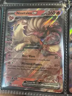 Pokemon TCG Ninetales ex 038/165 SV2a 151 Double Rare Holo EX 260 HP Japanese - Image 1