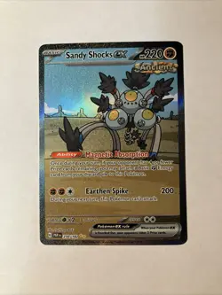 Sandy Shocks ex 250/182 SV04: Paradox Rift Holo Near Mint Pokemon - Image 1