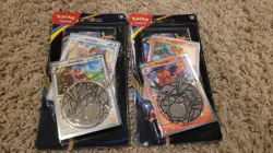 Pokemon TCG Phantasmal Flames - 2x Premium Checklane Blister (Greedent+Magcargo) - Image 1
