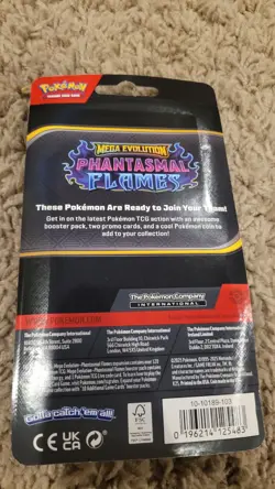 Pokemon TCG Phantasmal Flames - 2x Premium Checklane Blister (Greedent+Magcargo) - Image 4