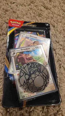 Pokemon TCG Phantasmal Flames - 2x Premium Checklane Blister (Greedent+Magcargo) - Image 5