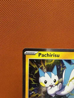 Pokemon Black Star Promo Pachirisu SVP 158 Cosmos Holo NM 2242 - Image 2