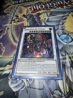 YuGiOh! Baronne De Fleur - LED8-EN024 - 1st Edition - Ultra Rare - Near Mint - Image 1