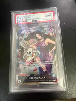2025 ONE PIECE PROMOS PSA MAGAZINE EXCLUSIVE #038 BOA HANCOCK PSA 10 - Image 1