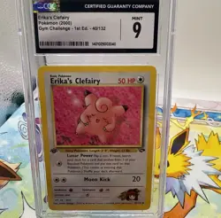 CGC GRADED SLAB Pokemon Bundle For 7 Cards Ho-oh, Clefairy, Bulbasaur, Etc - Image 5