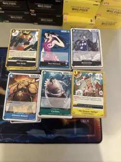 One Piece OP07 3,000 Card Bulk Lot. Non Foils English Near Mint C/UC/L. - Image 1