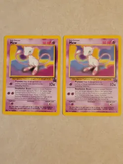 Vintage Mew Promo Non Holo Vintage Pokemon Cards Non-Played! - Image 1